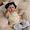 23-Inch Black Realistic Silicone Baby Dolls Girl Lifelike Reborn Toddler Doll Dark Skin Tone with Hand-Painted Visible Veins, Soft Body African American Newborn Black Babies Set for Kids Age 3+ view 4
