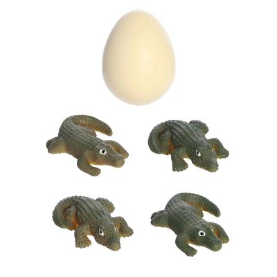 Aurora Toys Engaging Hatch & Grow Gator Toy - Classic Trinkets for Playful Fun - Perfect for Kids, Parents, and Birthday Gifts - Green 4.25 Inches