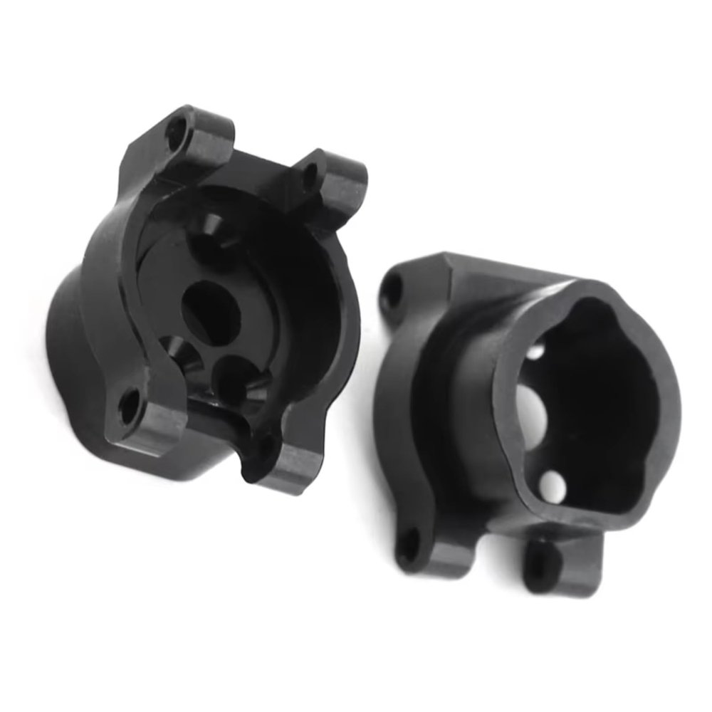 Rc Repairs Spare For Traxxas For Trx4 For Trx-4 1/10 2Pcs Metal Rear Portal Axle C Mount 8256 RC Crawler Car Upgrades Parts Accessories(Black)