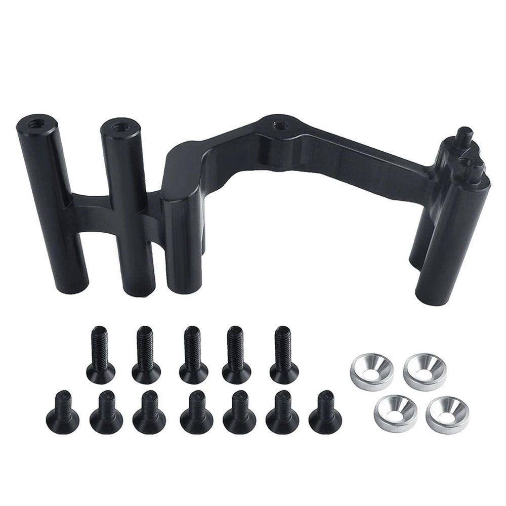RC Models Spare Parts For Baja For Rey 1/10 Servo Mount Bracket Aluminum Alloy Fixed Stand RC Car For Buggy For Desert Truck Upgrade Parts