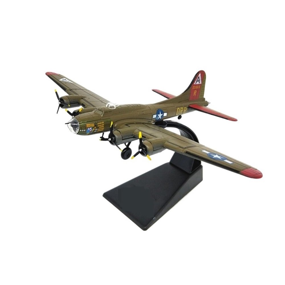 1144 for B-17 Bomber World War II Diecast Alloy Airplane Model Static Mini Adult Collection Aircraft Hobby Playgame Kit
