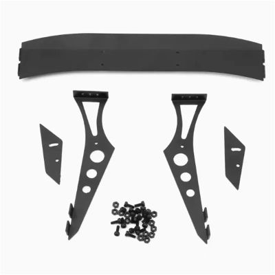 RC Models Spare Parts For Tamiya TT02X V0194123PGT2 For YOKOMO For HSP 1/10 Metallized Drag For Racing Rear Wing Spoiler Drift Car Upgrade Parts