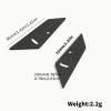 RC Models Spare Parts For Tamiya TT02X V0194123PGT2 For YOKOMO For HSP 1/10 Metallized Drag For Racing Rear Wing Spoiler Drift Car Upgrade Parts view 4
