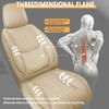 VIUDMEK Front Set Car Seat Covers for Ford F-150 1975-2025 Leather Pickup Trucks Seat Covers Waterproof Only Front Seats Car Seat Protectors Breathable Seat Cover Beige(with 2 Pillows) view 4