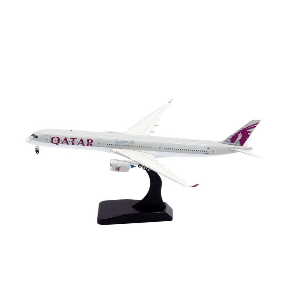 1400 for Qatar Airways Airbus A350-1000 Diecast Alloy Simulation Aircraft Model Ornament Display Hobby Playgame Kit