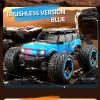 LICAEVEY 1:20 Scale RC Crawler, 55KM H High Speed Remote Control Car with Brushless Motor and LED Lights, for All Terrain Off Road Racing and Night Driving view 4