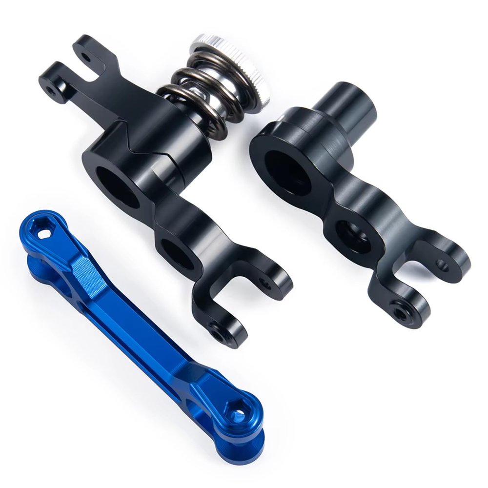 Rc Repairs Spare For X-Maxx 1/5 Aluminum Alloy Steering Assembly Bellcranks Support Servo Saver For Spring RC Car Monster Truck Upgrade Parts