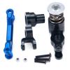 Rc Repairs Spare For X-Maxx 1/5 Aluminum Alloy Steering Assembly Bellcranks Support Servo Saver For Spring RC Car Monster Truck Upgrade Parts view 3