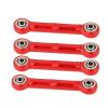 Rc Repairs Spare For Losi For Lmt 1/8 Body Tie Short Rod Chassis Links Set 4WD Truck RC Car Upgrade Parts Accessories Repair Modified(Red) view 1