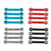 Rc Repairs Spare For Losi For Lmt 1/8 Body Tie Short Rod Chassis Links Set 4WD Truck RC Car Upgrade Parts Accessories Repair Modified(Red) view 3