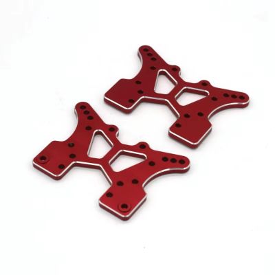 Models Upgrades Parts For JLB 11101 21101 J3 1/10 Metal Hydraulic Plate Shock Mount EA1004 Remote Control Car Upgrade Parts(Red)