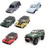 1/10 RC Crawler Hard Body Shell Kit  313mm Wheelbase Cherokee-Style Body for Axial SCX10 / SCX10 II (90046/90047) & TRX4 (Army Green) view 3