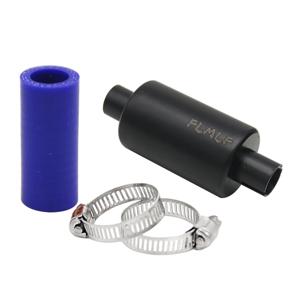 FLMLF Rc Car Rc Boat Exhaust Pipe Muffler Kit for 1/5 HPI ROFUN ROVAN KM Baja 5B 5T 5SC Losi 5ive-t MCD DBXL Redcat FG FS Parts (Blue)