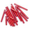 2PCS Aluminum Alloy Link Rod Red Linkage 20-105mm 1/10 RC Crawler for Axial SCX10 F350 D90 D10 TRX4 TRX6 Parts confident(6x35mm) view 1