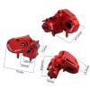 For Axial For SCX10 II AXI03004 For Capra 1.9 For UTB 1/10 RC Crawler Upgrade Parts CNC Complete Gearbox Dig Transmission Box Gear RC Jouets Parts(Silver) view 2