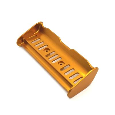 RC Car Models Parts For MJX 1/14 14209 14210 1/16 16207 16208 16209 16210 H16 M162 M163 Metal Tail Wing Rear Spoiler RC Car Upgrade Parts Accessories(Yellow)