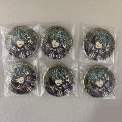 Akuneko Exhibition Hanamaru Can Badge Set of 4