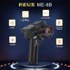 MEUS RACING ME-8B RC Transmitter 6 Channels 2.4GHz and Receiver for 1/8 1/10 1/18 1/24 1/30 RC Crawler Car Boat TRX4 TRX4M SCX10 SCX24 SCX30 Upgrades Parts (with 04B Receiver, Black) view 2