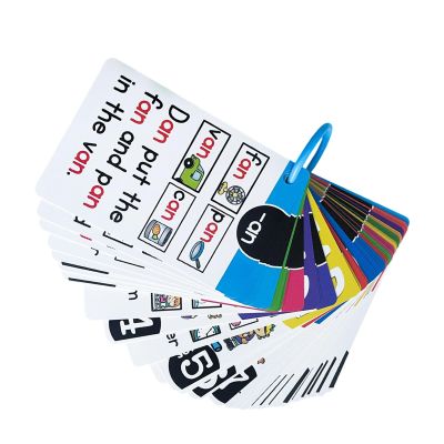 Aqfds Educational Phonics Flashcards with Pictures Words for Learning Word Spelling Flashcards Vocabulary Building Card Phonics Practice flashcards and Word Memory Cards