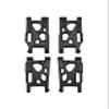 4pcs Front Rear Suspension Arm Set for W-Ltoys 144001 124019, RC Car Upgrade Parts, Crash Resistant Replacement Control Arms view 1