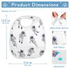Bolaz Astronaut Baby Bibs for Eating Food Feeding Waterproof Toddler Bib Apron Boys Girls Soft Adjustable Set of 2 view 3
