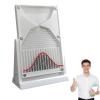 12*18cm Galton Board Probability Demonstration Model, Normal Distribution Mathematical Model with Bell Curve, Physics Lab Teaching Tool for Education, School Classroom & Financial Statistics (white) view 1