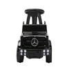 Kids Push Car for Toddlers, Licensed Mercedes-Benz Toddler Car, Ride on Toy with Horn, Music, Lights, Under Seat Storage- Black view 4