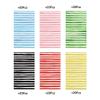 120PCS Stripe Paper Napkins - 6 Colorful Striped Designs Disposable Hand Towels for Bathroom, Dinner, Picnic, Wedding - 4.5"x8" for Daily Use, Family Gatherings, Holiday Celebrations, Parties, Events view 3
