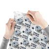 EyMzcod Blue Baby Boys Changing Pad Covers American Football Helmet, Touch Down Game Sport Safe Snug Fitted Diaper Table Sheet, Soft Breathable Stretchy Change Mat Shower Gift Fit 32 34 x 16 view 2