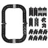 Flexible Car Tracks for Kids, 16PCS Indestructible Waterproof Modular Puzzle Track, Flexible Expressway Circuit Set Toy for Indoor Outdoor Toys and Games.. view 1