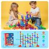 MaxTronic Glowing Marble Run, 150 Pcs Marble Race Building Blocks Construction STEM Learning Toys Perfect Christmas Birthday Gift for Boys and Girls Aged 3-12 view 4