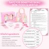 Kids Washable Makeup Kit for Girls, 17 Pcs Non Toxic Make Up with Purse - O view 3