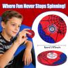 24PCS Spider Web Fidget Spinners, Red and Blue Spider Web Theme Birthday Party Favors, Mini Fidget Sensory Toys Bulk, Goodie Bags Stuffers Carnival Classroom Prizes Treasure Box Fillers view 4