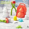 2 Set Snowballl Maker - Snowballl Mold Clips | Snow Toys for Kids Outdoor | Winter Snow Ball Fights Maker Tools with Replacement Heads | Snows Games Accessories | Cute Rice Ball Mold with Handle view 3
