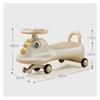 Bicycles Sliding Wiggle Car Ride On Push Car with Storage Seat Music Light Anti-Rollover, Toys for Indoor Outdoor(Yellow,Normal Wheel) view 2