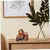 Jorzer Nesting Dolls, Wooden Matryoshka Doll, 5Pcs/Set Funny Russian Nesting Dolls Stacking Toys for Kids, Home Decoration Toys and Games.. view 4