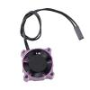 ariarly 30mm RC Motor Cooling Fan 16000RPM RC Car Fan Water Proof Motor Heatsink for Competition High Speed (Purple) view 2