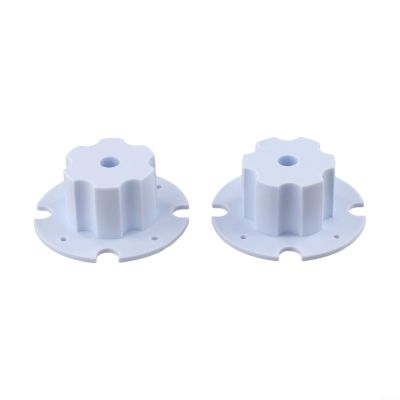 2pcs Plastic Toy Car Gearbox Coupler for Electric Toy Car Tire Adapter, Dual Drive Tire Connection Clip Compatible with 13 Inch 390/550/570 Gearbox - No. -2(No.)