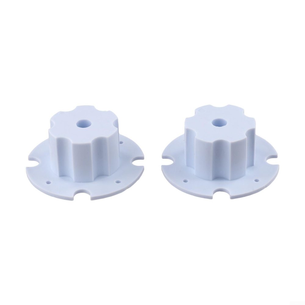 2pcs Plastic Toy Car Gearbox Coupler for Electric Toy Car Tire Adapter, Dual Drive Tire Connection Clip Compatible with 13 Inch 390/550/570 Gearbox - No. -2(No.)