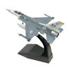 Flying Airplane Model 1/100 Scale Model Toy F-16 F16 F-16C Fighter Aircraft USAF Diecast Metal Plane for Collection Aviation Airbus view 1