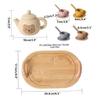 Peosaard Tea Set for Toddlers, Tea Sets for Toddlers 3-5, Educational Party Set with Silicone Teapot, Cups, Coasters with Serving Spoon for Girls and Boys, Party view 2