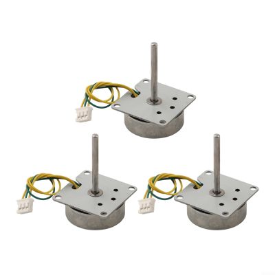3 Phase Brushless AC Motor Generator 24V, Miniature Metal Motor for Models and Educational Science Experiment, Toy Model Generator Kit, 3-Pack