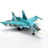 Flying Airplane Model 1:72 Scale  SU-34 Su34 Russian Air Force Diecast Airplane Plane Fighter Aircraft Model Static Alloy Aviation Airbus view 3
