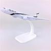 Flying Airplane Model 16CM Diecast 1:400 Scale B777 El Al Air Airlines Metal Alloy Aircraft Plane Model Toy for Collection Aviation Airbus view 4