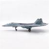 Flying Airplane Model Diecast Metal Alloy 1/100 Scale Russian Su 57 SU57 Fighter Airplane Aircraft Model Su-57 Plane Toy for Collection Aviation Airbus view 2