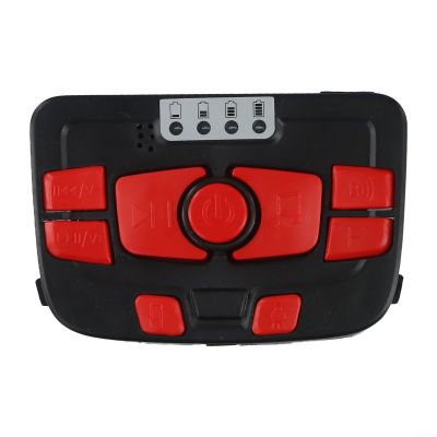 12V Kids Power Central Control for Stroller, Multifunctional Electric Vehicle Control Switch with Music Playback and Speed Adjustment, Children's Music Player Panel,(A 24V)