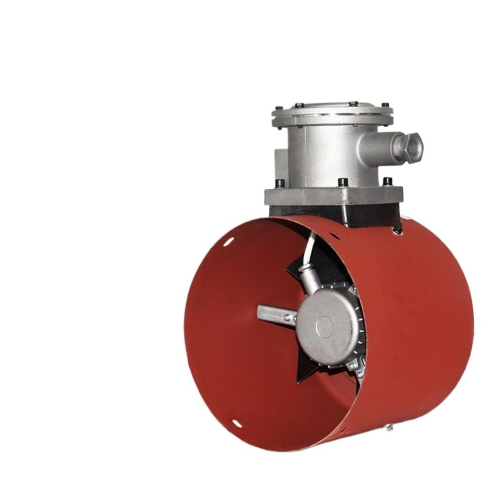 DOPZNJWF Fan Explosion-Proof Frequency Conversion Motor Fan 380V Cooling Fan Bg80A/132/160/180/315Ab 380v Heat Dissipation Fan(BG-225A)