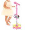 Toy Microphone, Wireless Karaoke Machine with Colorful Light, Children Microphone with Stand for Boys and Girls, Perfect for Preschoolers, Birthday Parties, Home Playroom, School Events view 1
