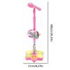 Toy Microphone, Wireless Karaoke Machine with Colorful Light, Children Microphone with Stand for Boys and Girls, Perfect for Preschoolers, Birthday Parties, Home Playroom, School Events view 2