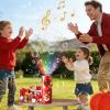 Bubble Machine for Kids,Portable Automatic Blower,with Light New Year Bubble Maker | for Kids Chinese New Year Party Decorations Birthday Outside Activities view 2